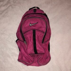 Pink Nike Mesh backpack